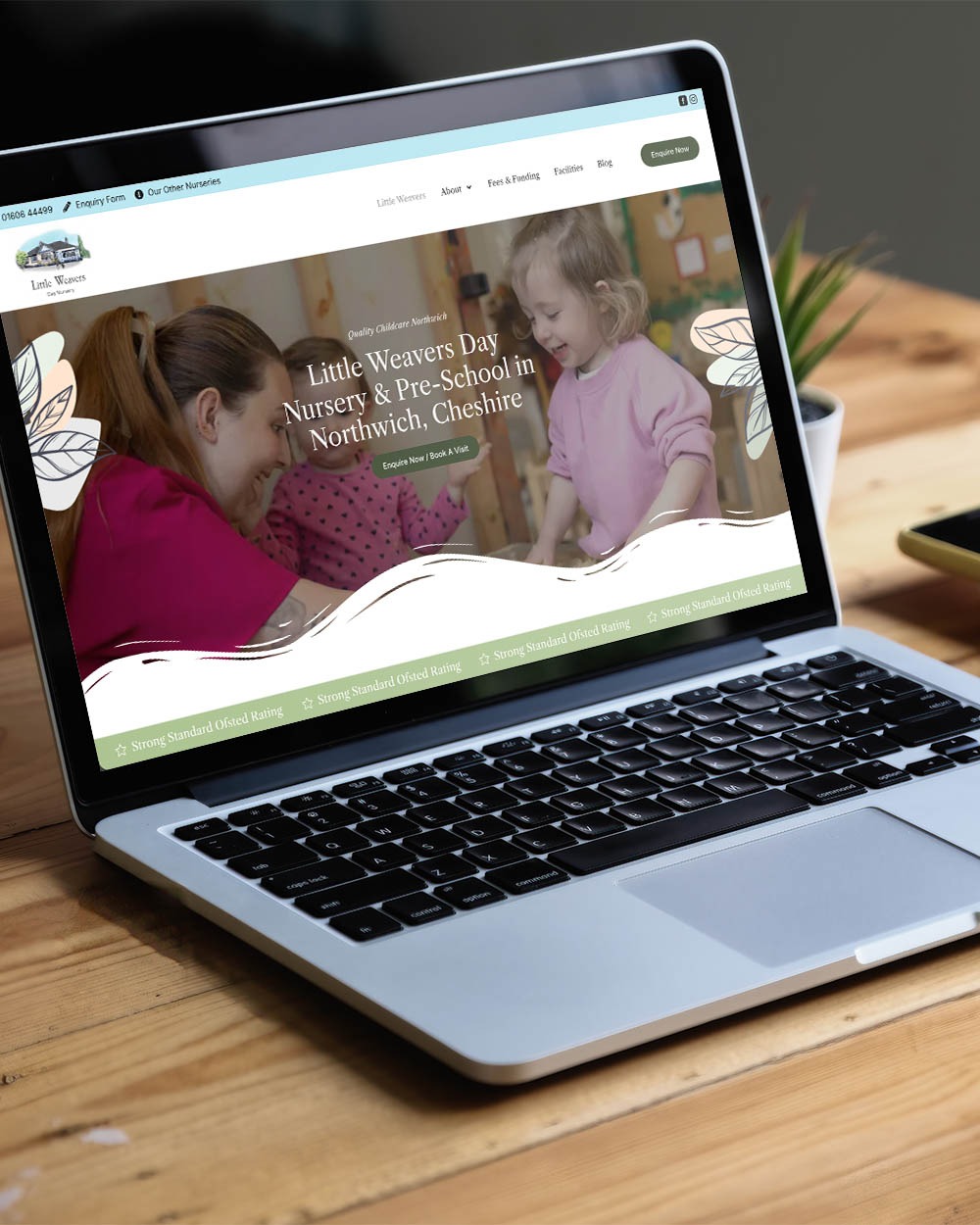 Ambitious Web Design Wilmslow lgchildcare2